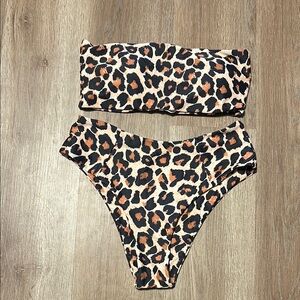 SHEIN Leopard Print Bikini